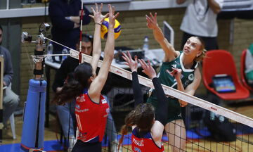 Challenge Cup Γυναικών: Στα ημιτελικά ο Παναθηναϊκός με δεύτερη νίκη επί του Ερυθρού Αστέρα (1-3)