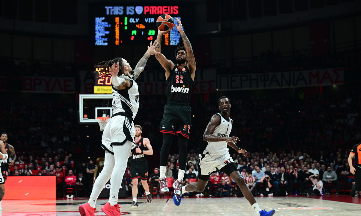 Ολυμπιακός - Βίρτους Μπολόνια 109-77: Τα highlights της αναμέτρησης