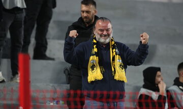 ΑΕΚ: Ο πανηγυρισμός του Ηλιόπουλου για το διπλό στις Σέρρες