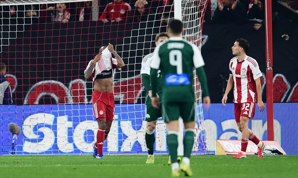 Ολυμπιακός-Παναθηναϊκός 0-1: Αιφνιδιάστηκε και δεν εμφανίστηκε