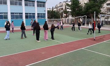 EOΠΕ: Οι ομοσπονδιακοί προπονητές Μπακοδήμος και Παπανικολάου στο 2ο Γυμνάσιο Αγίου Δημητρίου