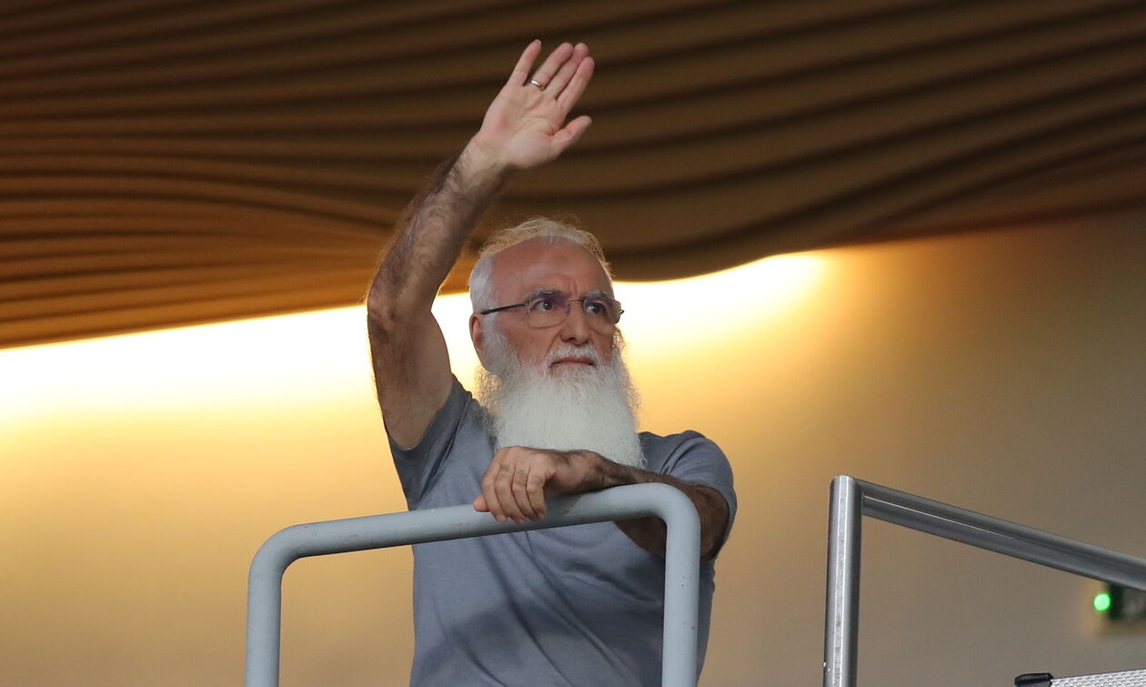 ΠΑΟΚ: Εμψύχωσε τους παίκτες ο Σαββίδης