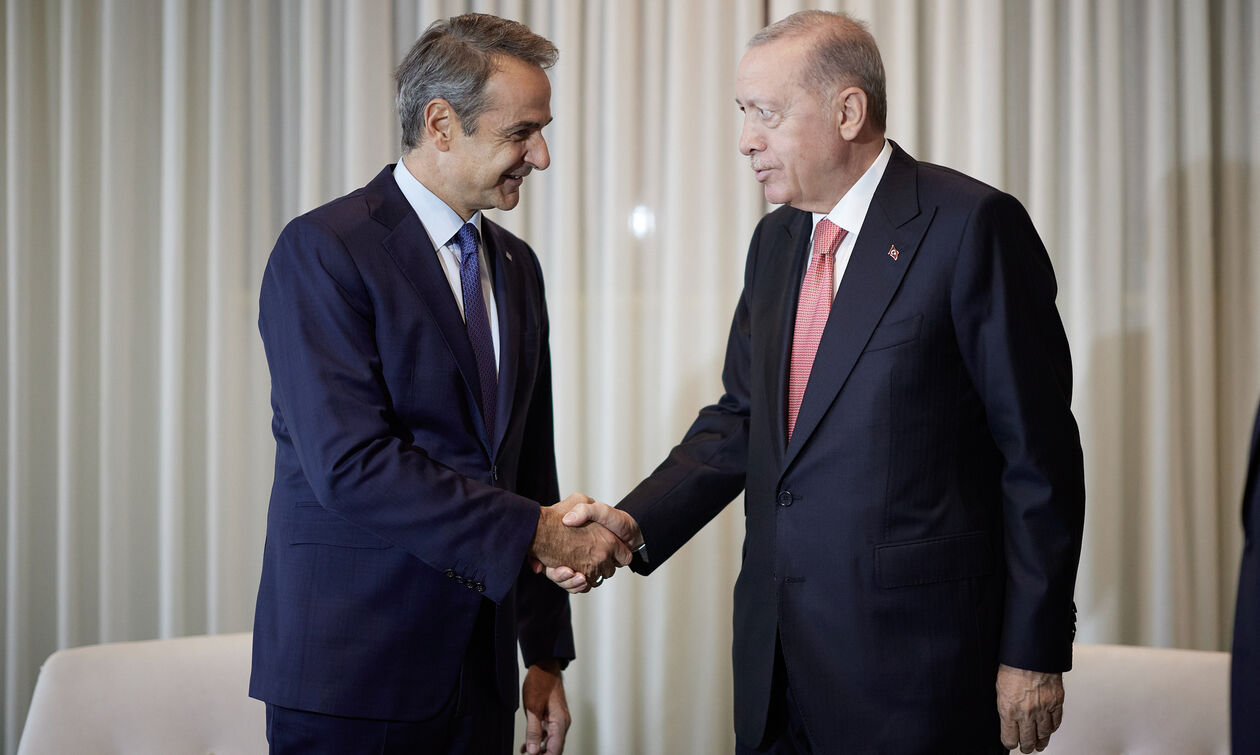 Συνάντηση Μητσοτάκη – Ερντογάν στην Άγκυρα