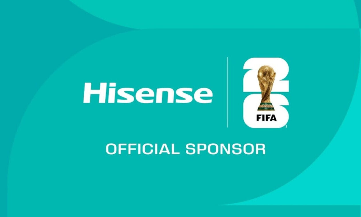 Η Hisense και φέτος μεγάλος χορηγός του FIFA World Cup 2026
