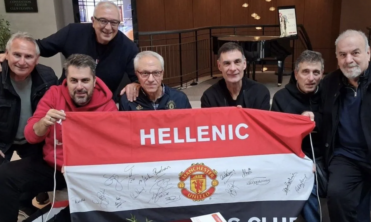 Επίσκεψη του Συνδέσμου Φίλων Μάντσεστερ Γιουνάιτεντ Θεσσαλονίκης στον Γιώργο Μπαρτζώκα!