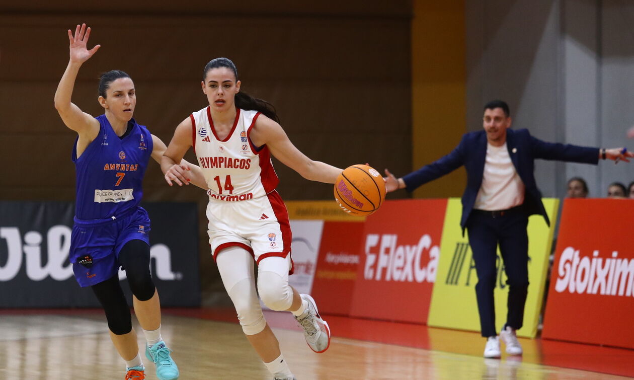 Ολυμπιακός - Αμύντας 92-57: Χωρίς αντίσταση... 