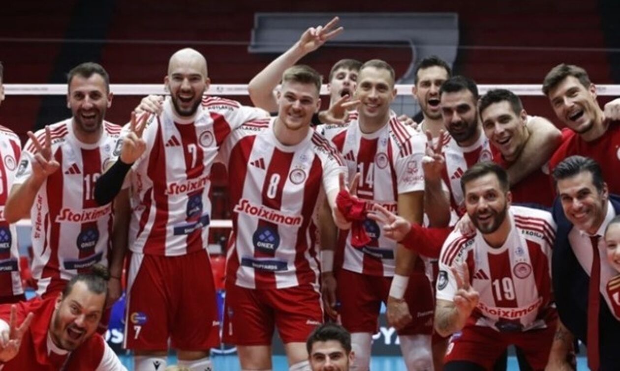 Βόλεϊ: Νίκησε 3-0 την Κηφισιά ο Ολυμπιακός