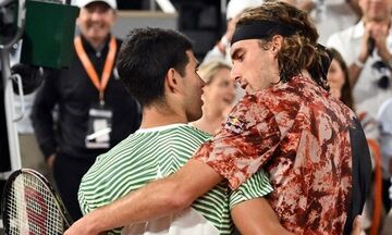 Τένις: Προπονήθηκαν μαζί Τσιτσιπάς, Αλκαράθ
