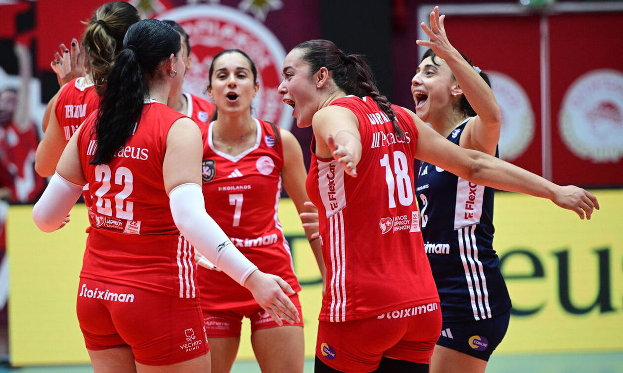 Βόλεϊ: Την Κυριακή το Ολυμπιακός-Παναθηναϊκός