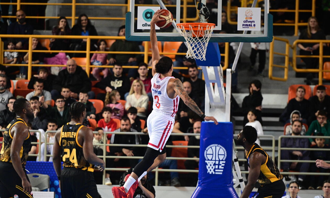 Ολυμπιακός - ΑΕΚ 81-67: Πανεύκολα στα ημιτελικά (highlights)  