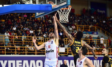 Ολυμπιακός - ΑΕΚ 81-67: Τα highlights της αναμέτρησης