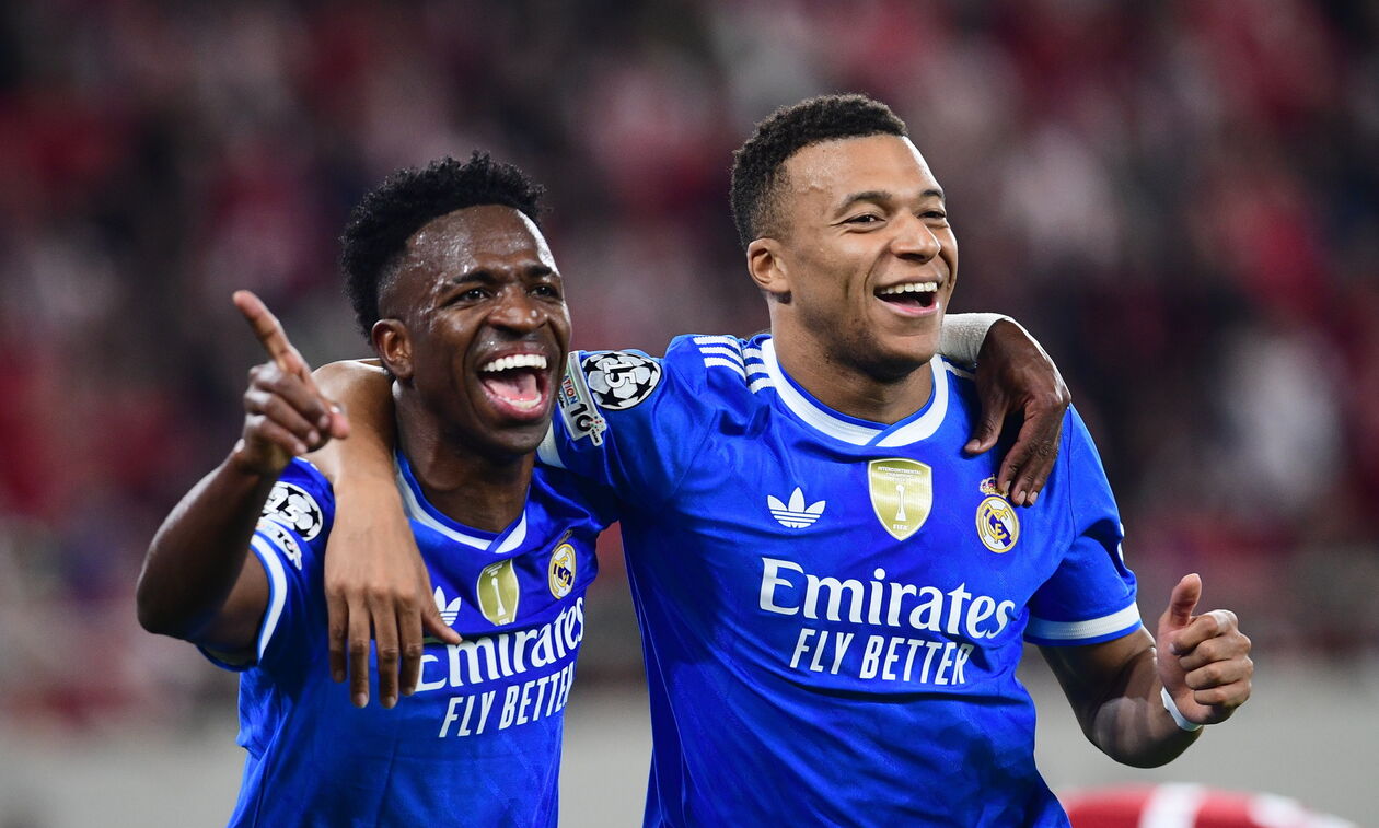 Ρεάλ Μαδρίτης: Μήνυμα στήριξης του Εμπαπέ στον Βινίσιους 