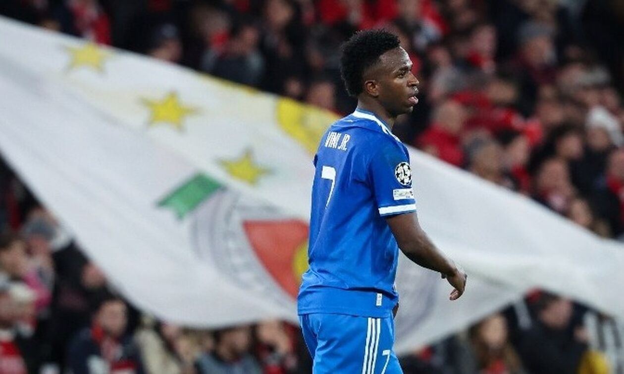 Έρευνα της Μπενφίκα για ρατσιστική συμπεριφορά δύο οπαδών της προς τον Βινίσιους