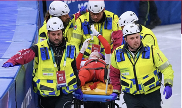 Ατύχημα στους Χειμερινούς Ολ. Αγώνες: Πατινέρ κόπηκε στο πρόσωπο από λεπίδα αντιπάλου της!