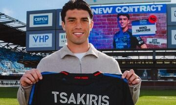 ΗΠΑ: Ανανέωσε στη Σαν Χοσέ ο Νίκο Τσακίρης