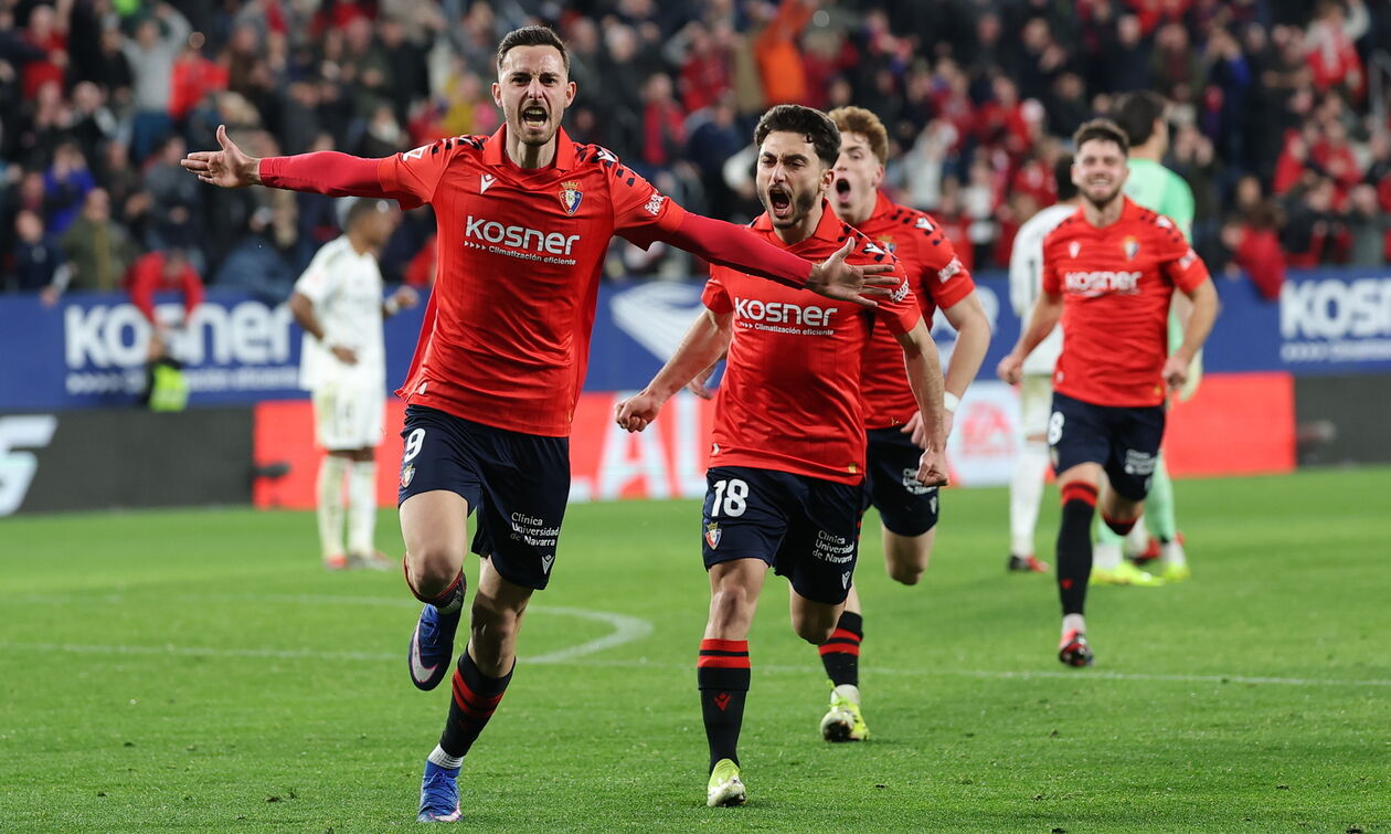 La Liga: Ήττα της Ρεάλ στη Παμπλόνα