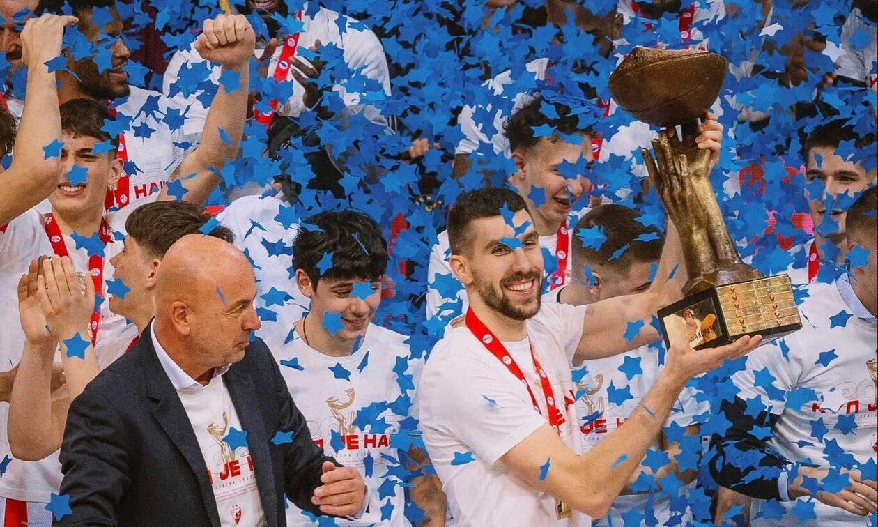 Κυπελλούχος Σερβίας για 6η σερί χρονιά ο Ερυθρός Αστέρας