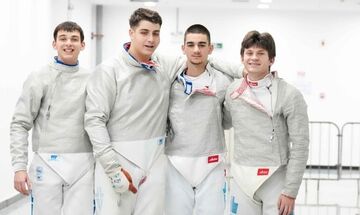 «Χάλκινη» η Εθνική ομάδα ξιφασκίας στο Ευρωπαϊκό Πρωτάθλημα Εφήβων