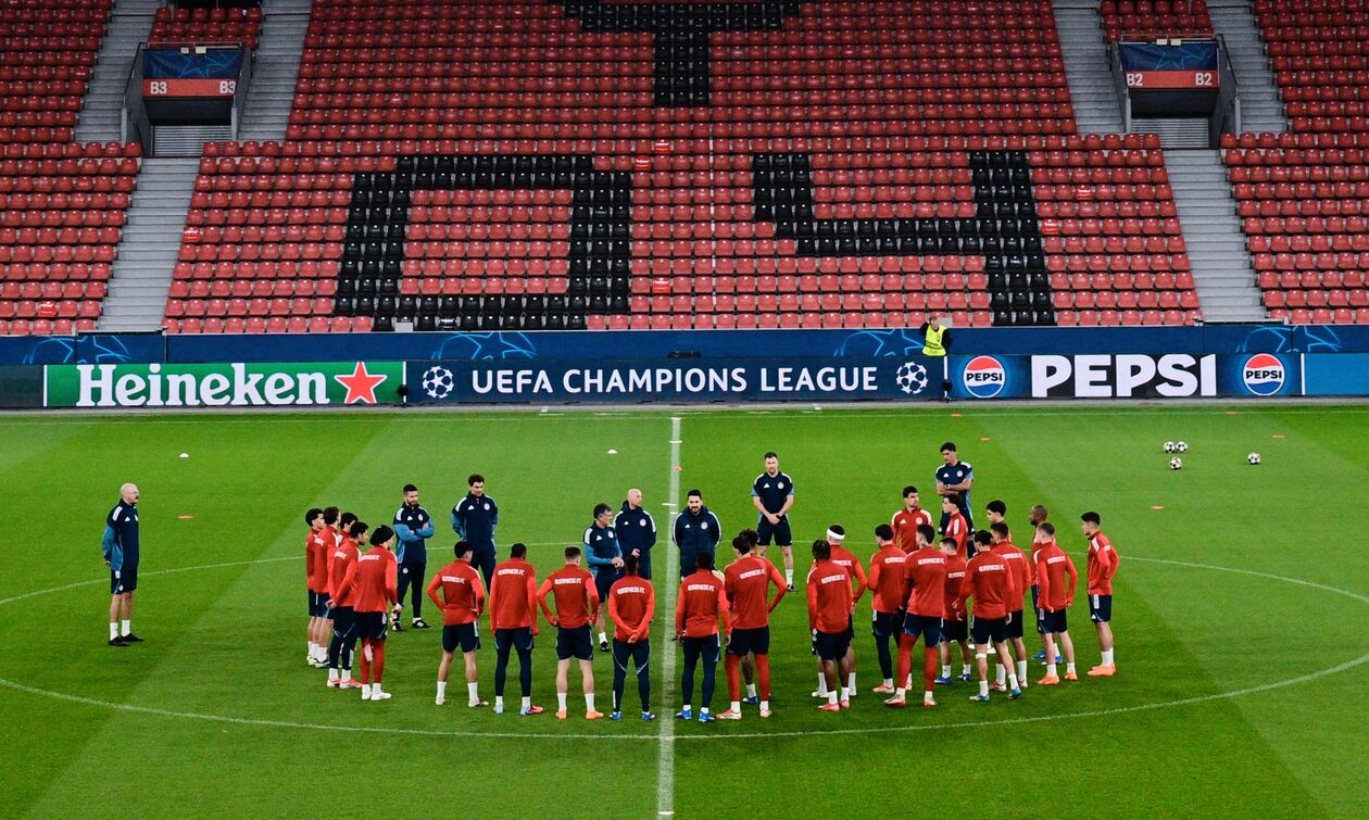 Ολυμπιακός: Πλάνα από την προπόνηση στη Γερμανία (vid)