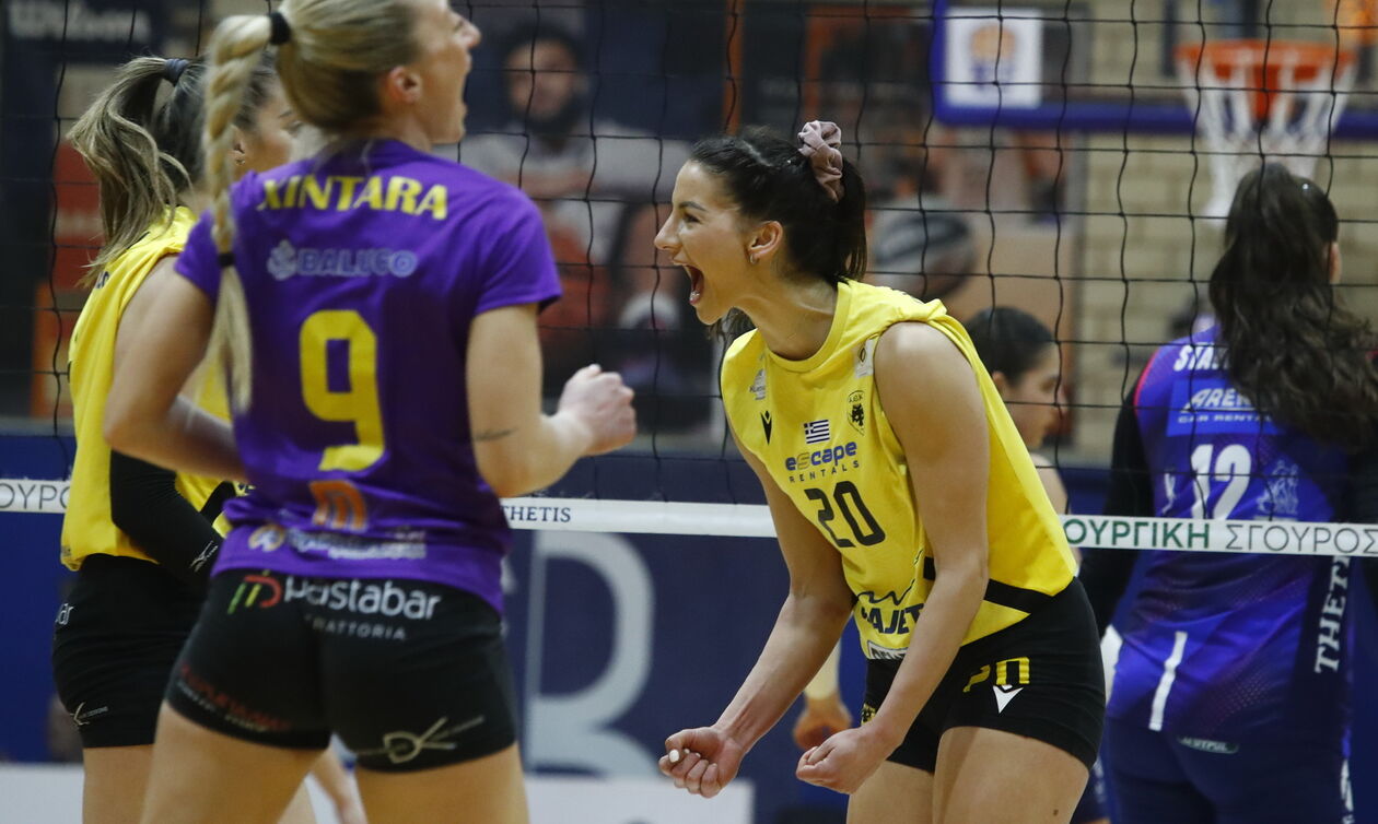 Θέτις - ΑΕΚ 0-3: Με κορυφαία την Κυπαρίσση