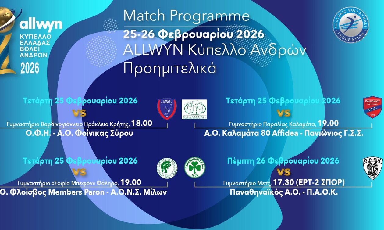 Κύπελλο Ανδρών: Βγαίνουν τα εισιτήρια για το Final Four