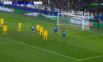 Αταλάντα-Ντόρτμουντ: Το γκολ του Ζαπακόστα για το 2-0