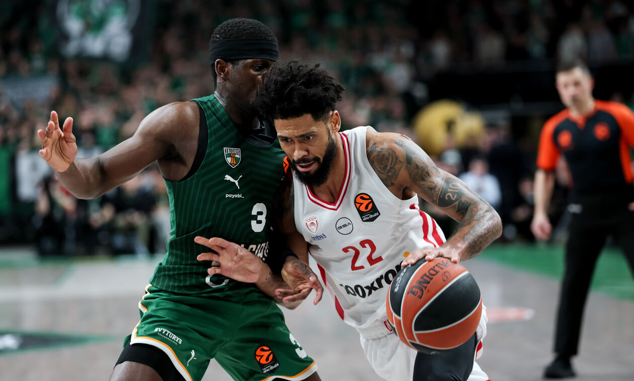 Ζαλγκίρις - Ολυμπιακός 99-94: Τα highlights της αναμέτρησης