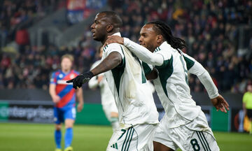 Βικτόρια Πλζεν-Παναθηναϊκός: Το γκολ του Τεττέι