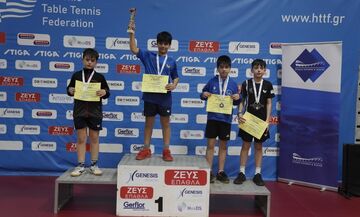 Πινγκ Πονγκ: Οι νικητές και οι νικήτριες στα Περιφερειακά πρωταθλήματα παμπαίδων-παγκορασίδων 2026