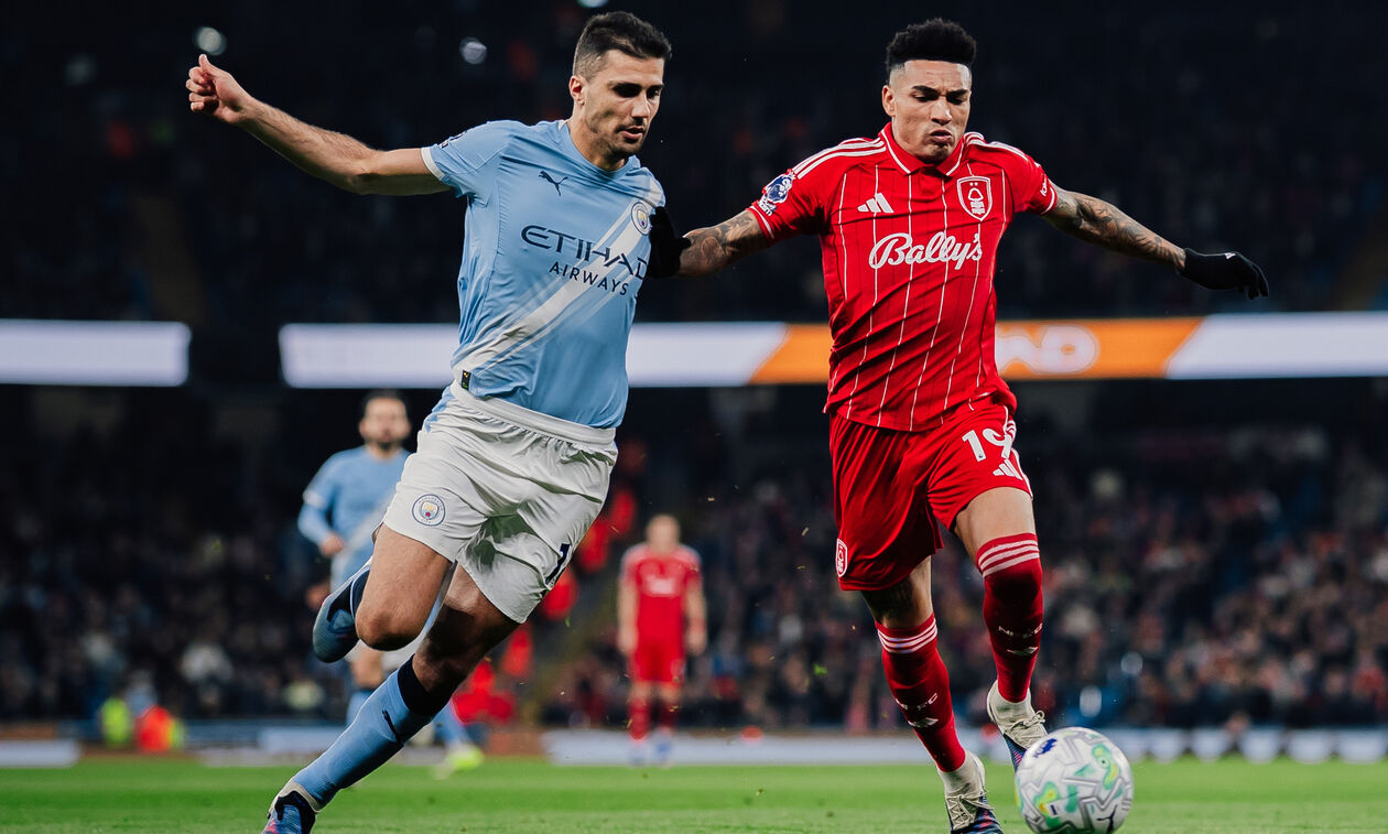 Μάντσεστερ Σίτι - Νότιγχαμ Φόρεστ 2-2: Τα highlights της αναμέτρησης 