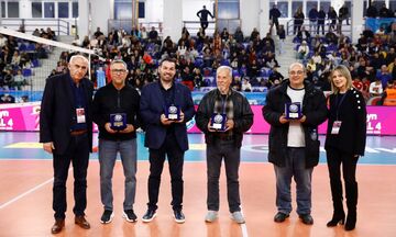 Η Ε.Ο.ΠΕ. τίμησε σωματεία και προσωπικότητες της Εύβοιας στους ημιτελικούς του Final-4