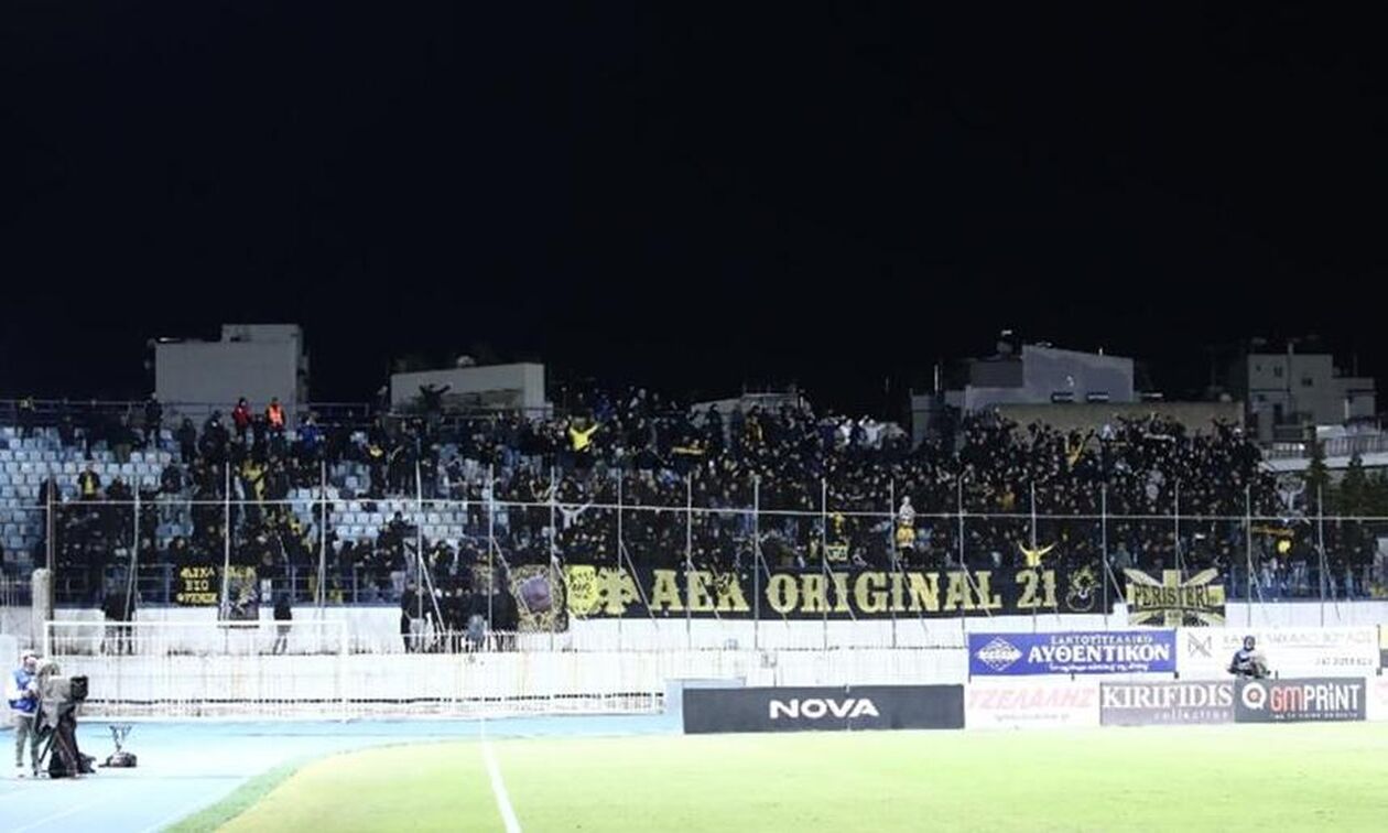 ΑΕΚ: Με κόσμο στο Περιστέρι