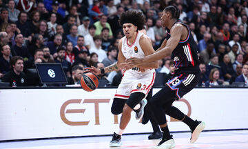 Παρί - Ολυμπιακός 87-104: Τα highlights της αναμέτρησης 