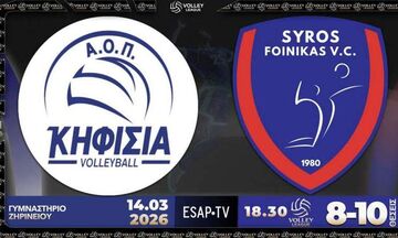 Κηφισιά - Φοίνικας Σύρου: Ξεκινάει η μάχη της παραμονής