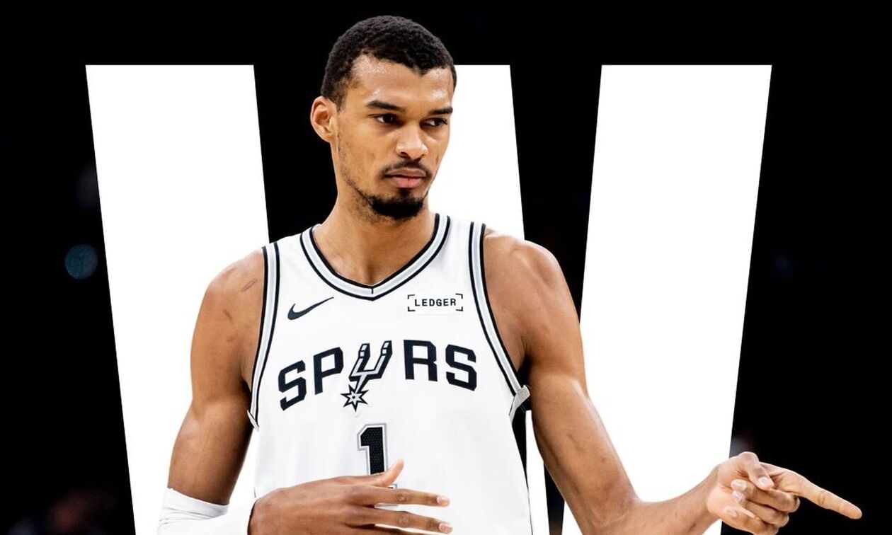 NBA: Νίκη των Σπερς με πρωταγωνιστή τον Γουεμπανιάμα (highlights)