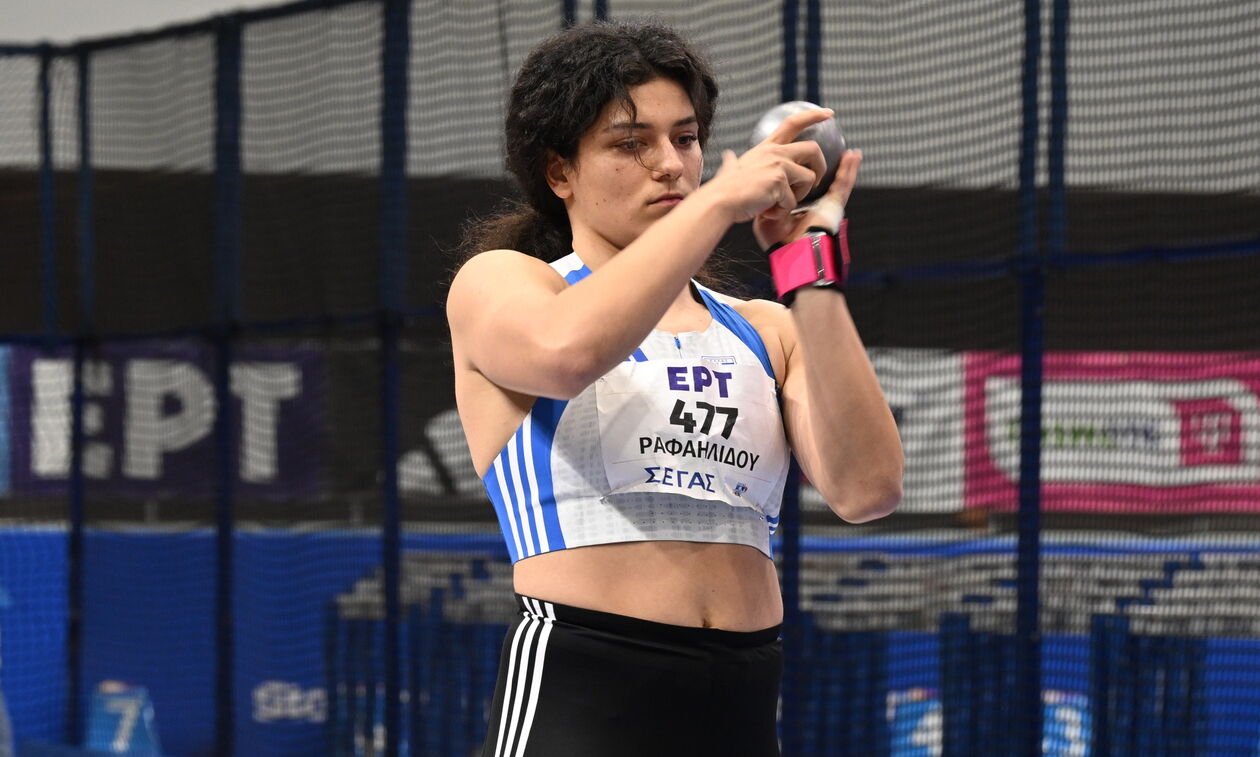 Λευκωσία: Ασημένιο μετάλλιο για τη Μαρία Ραφαηλίδου στη σφαιροβολία Κ23 