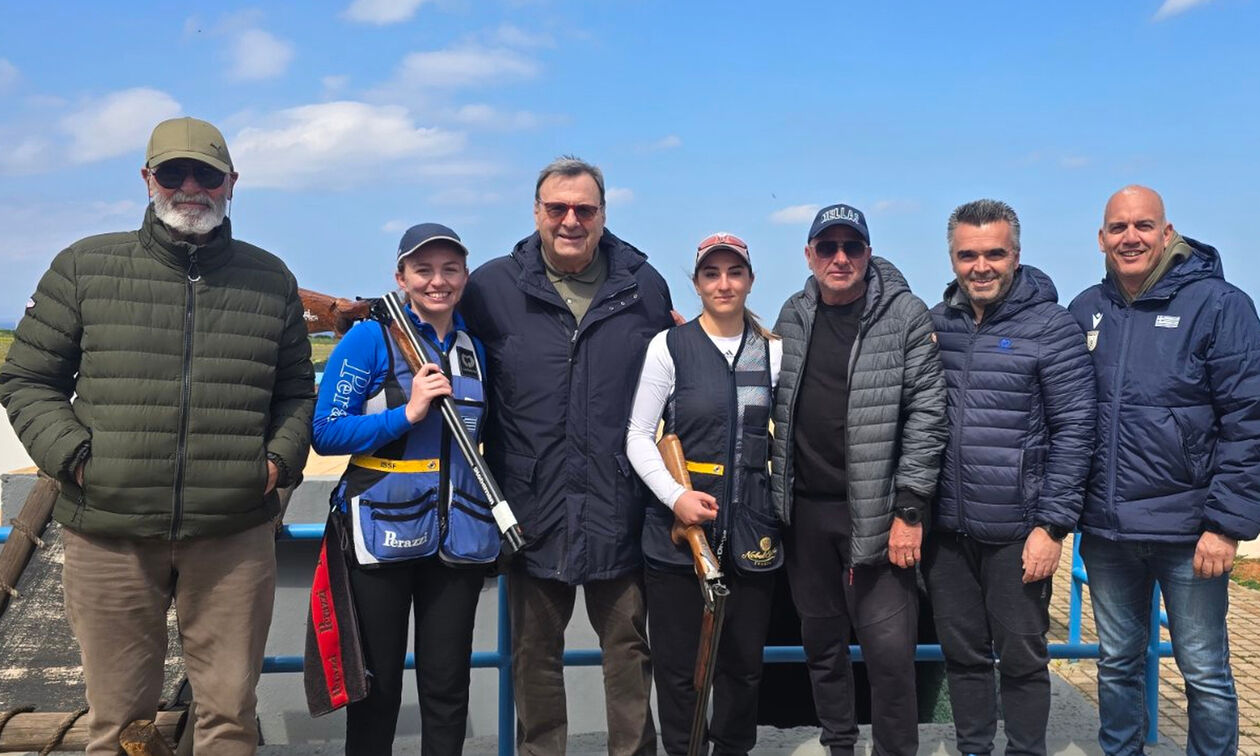 ΕΟΕ: Η επίσκεψη και τα συγχαρητήρια του Ισίδωρου Κούβελου στην Εθνική Ομάδα σκοποβολής 
