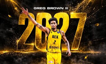 Στηκ ΑΕΚ μέχρι το 2027 ο Γκρεγκ Μπράουν