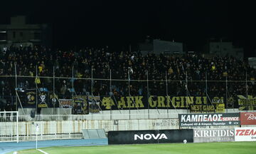 Ατρόμητος-ΑΕΚ: Ένταση μεταξύ των οπαδών