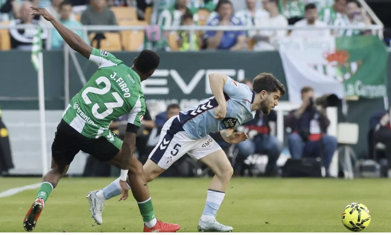 La Liga: Ισοπαλία κι η Ρεάλ Μπέτις (1-1 με την Θέλτα εντός) πριν τον Παναθηναϊκό 