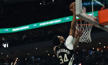 NBA: Εντυπωσιακός ο Αντετοκούνμπο στη νίκη των Μπακς (highlights)