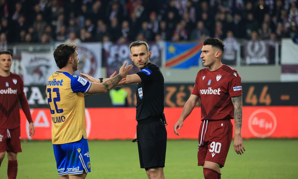 Αστέρας AKTOR: Παράπονα από τη διαιτησία του Τσακαλίδη 