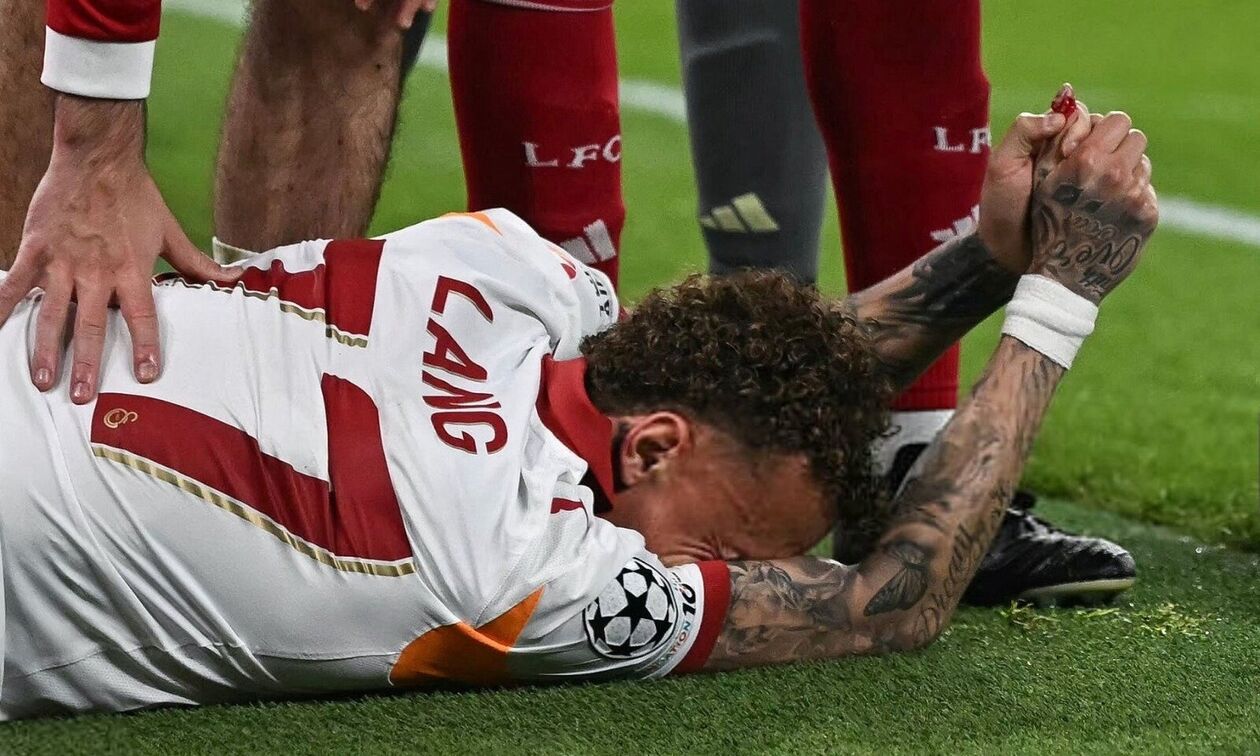 Λίβερπουλ - Γαλατασαράι: Ο ανατριχιαστικός τραυματισμός του Νόα Λανγκ (vid)