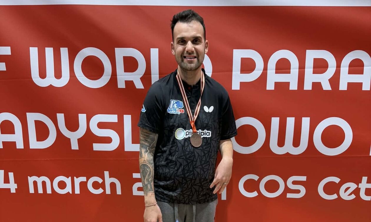 Πινγκ Πονγκ: Στις θέσεις 5-8 της κλάσης 6 ο Μουχθής στο World Para ΤΤ Challenger της Ιταλίας
