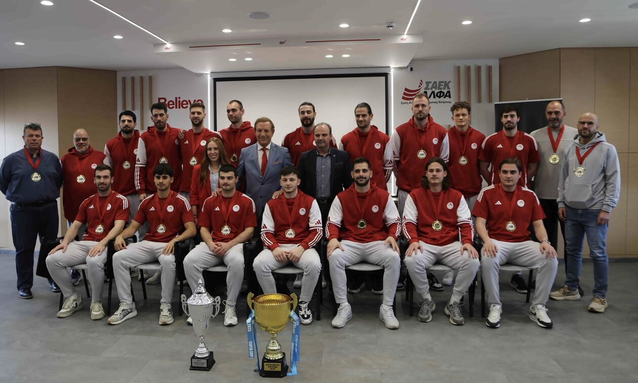 Χάντμπολ: Βράβευση για τον Ολυμπιακό