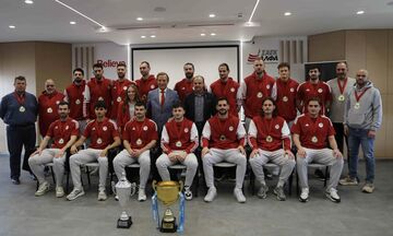 Χάντμπολ: Βράβευση για τον Ολυμπιακό