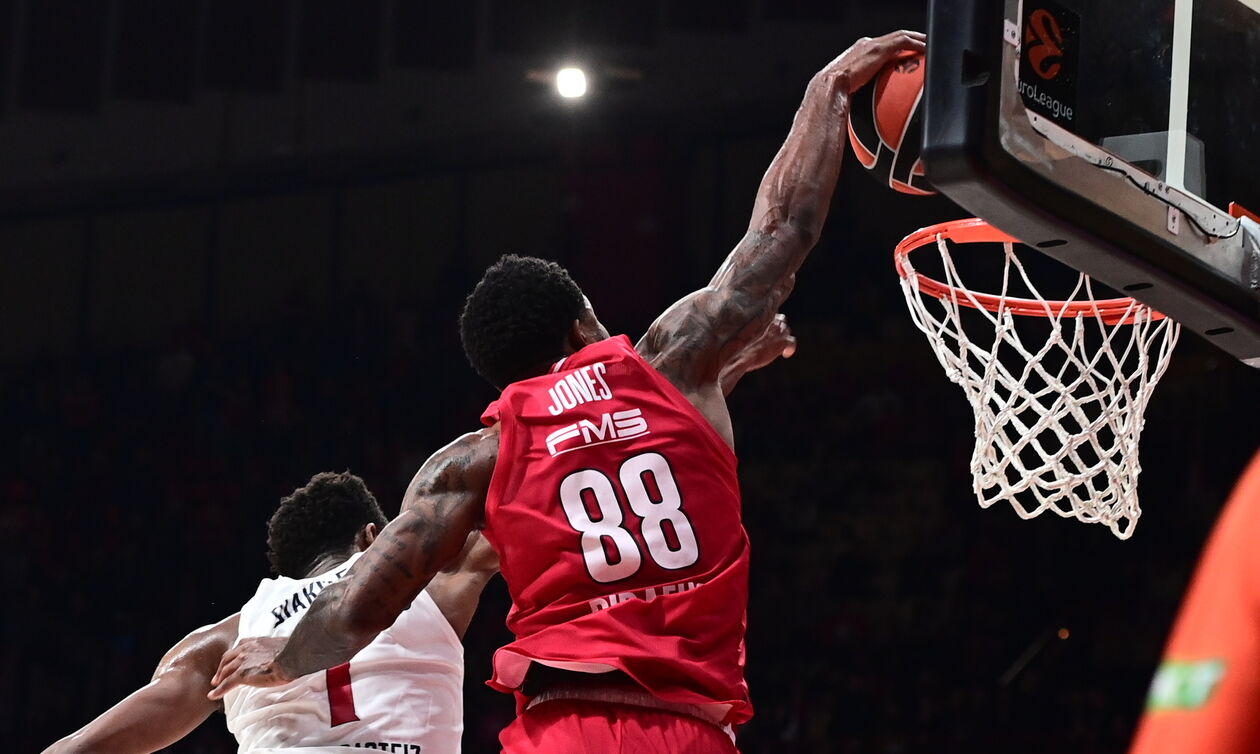 Ολυμπιακός: Ο Τζόουνς έδωσε την ενέργεια που έλειπε