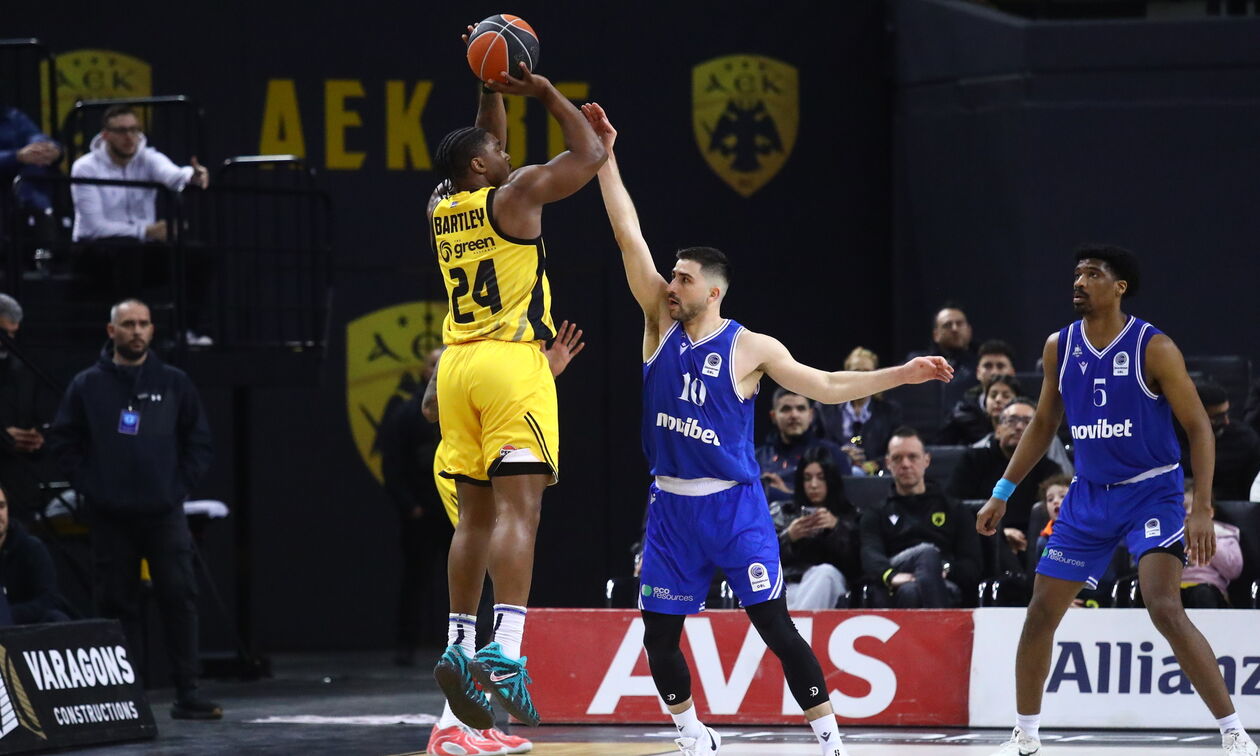 ΑΕΚ - Ηρακλής 100-87: Είχε περισσότερες λύσεις (highlights)