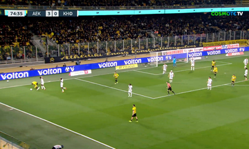 ΑΕΚ-Κηφισιά 3-0: Τα highlights (vid)