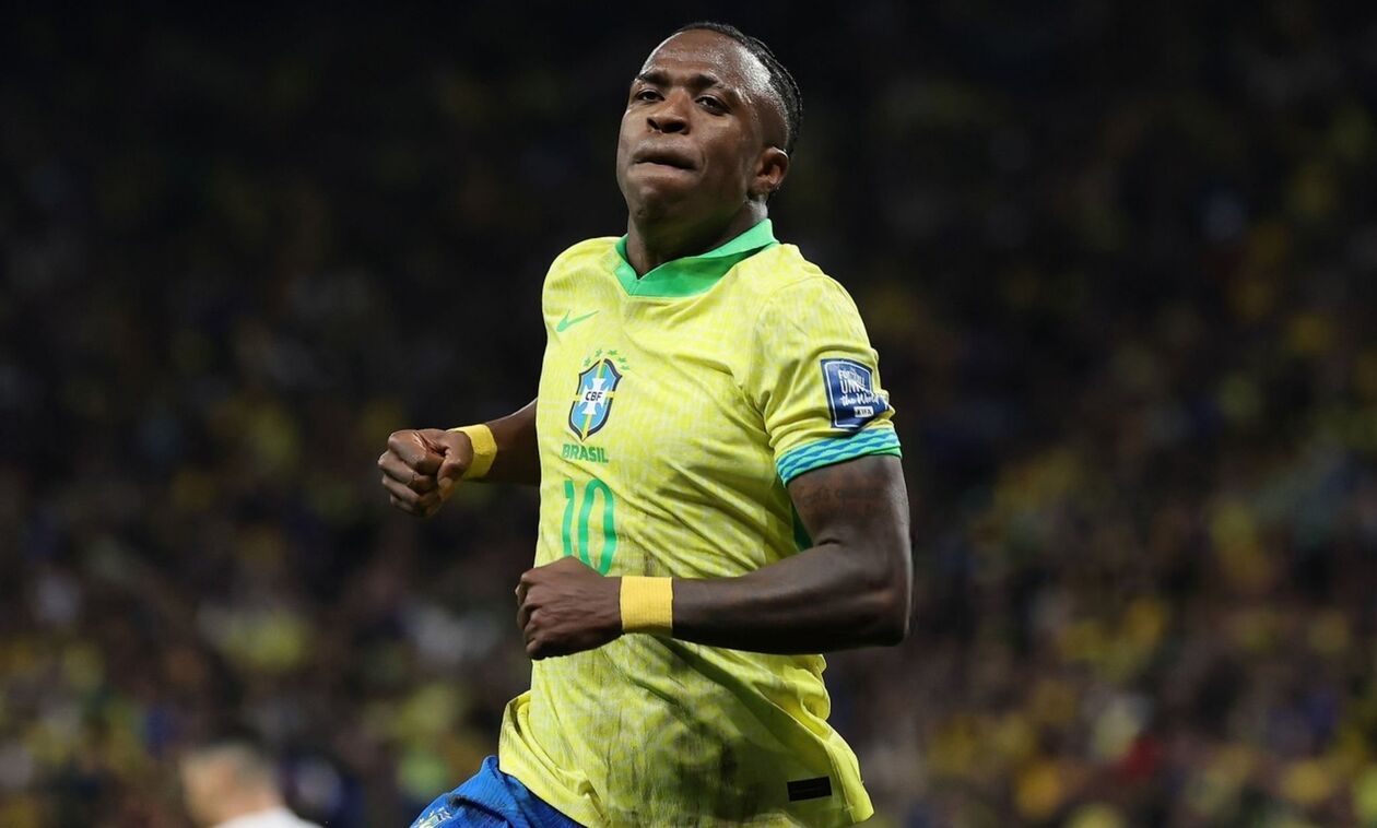 Βινίσιους: «Η Βραζιλία δεν είναι φαβορί για το Μουντιάλ»